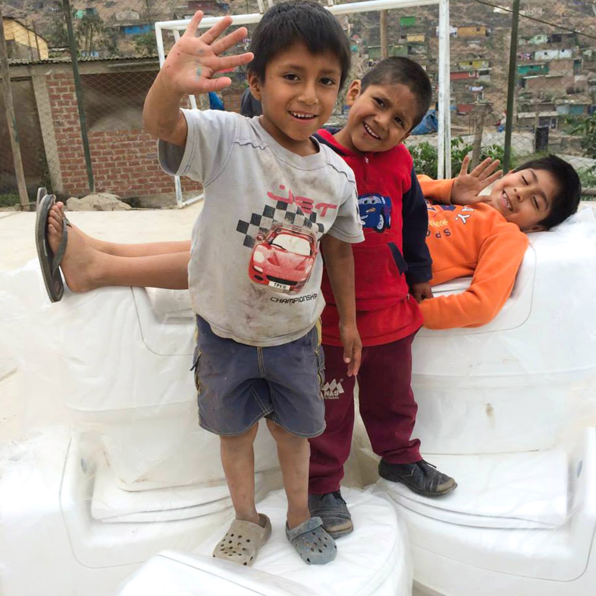 X-Runners arbete för bättre sanitet i Lima, Peru
