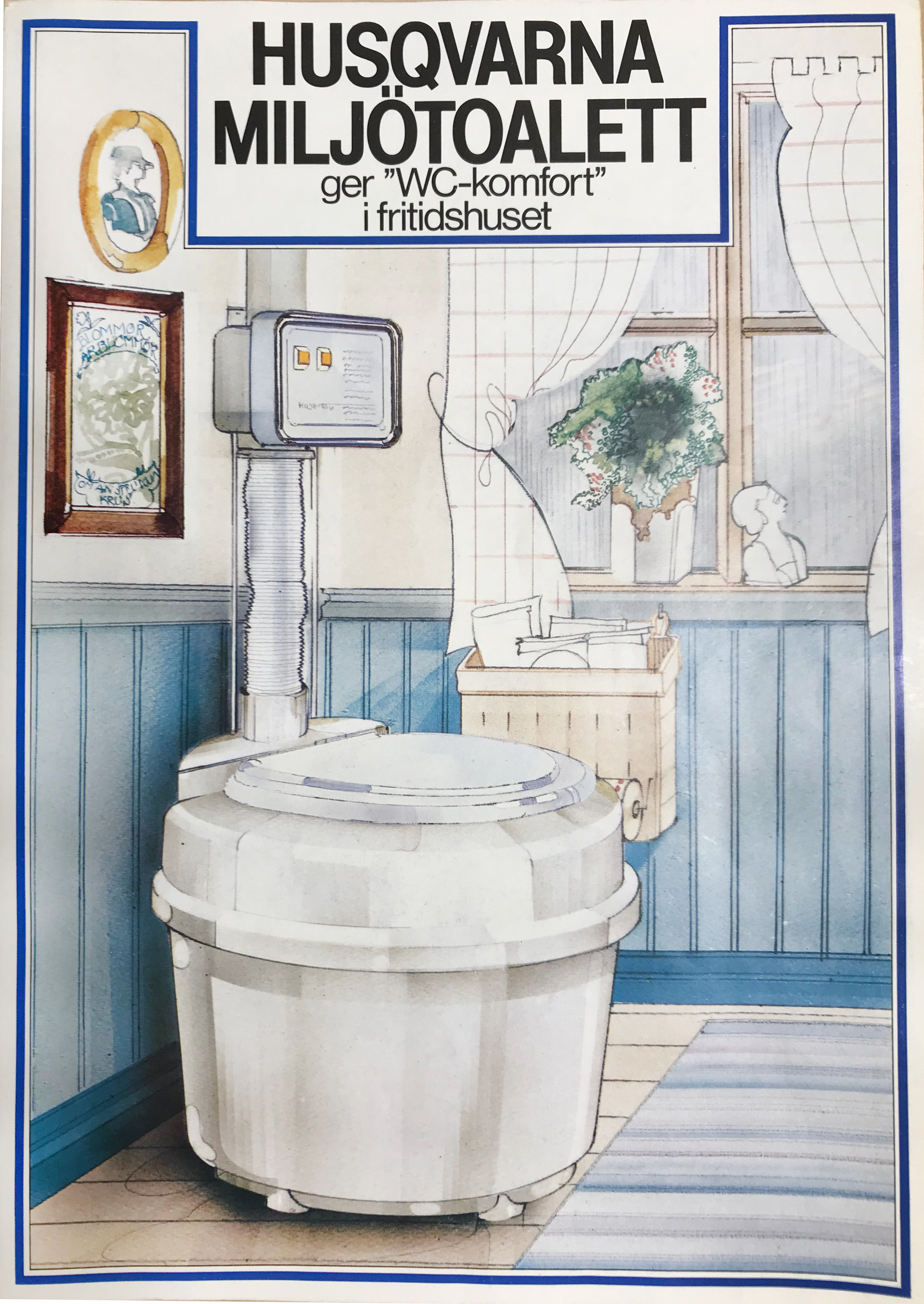 Separett's first waterless toilet Classic 3000