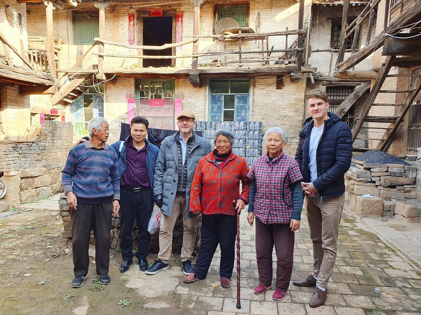 Separett CEO Mikael and COO Jyri visiting the first installations in China
